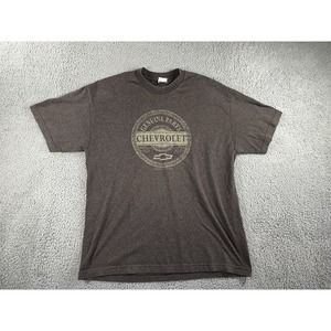 Vintage Genuine Parts Chevrolet T Shirt Men XL Short‎ Sleeve Crew Neck